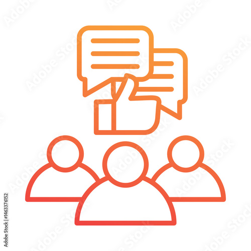 Public Opinion Icon