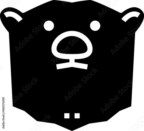 polar bear (2) illustration on a white background     