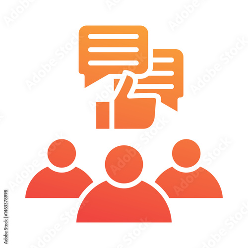 Public Opinion Icon