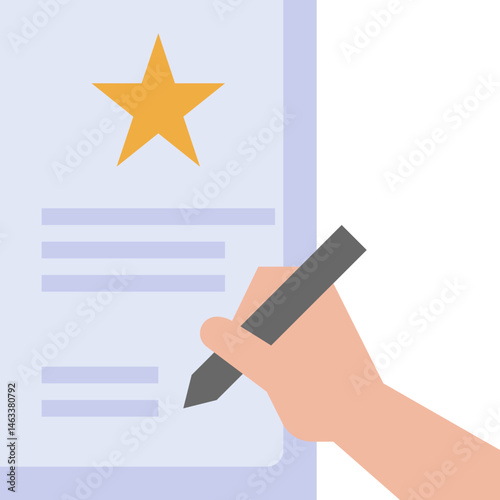 register illustration on a white background     