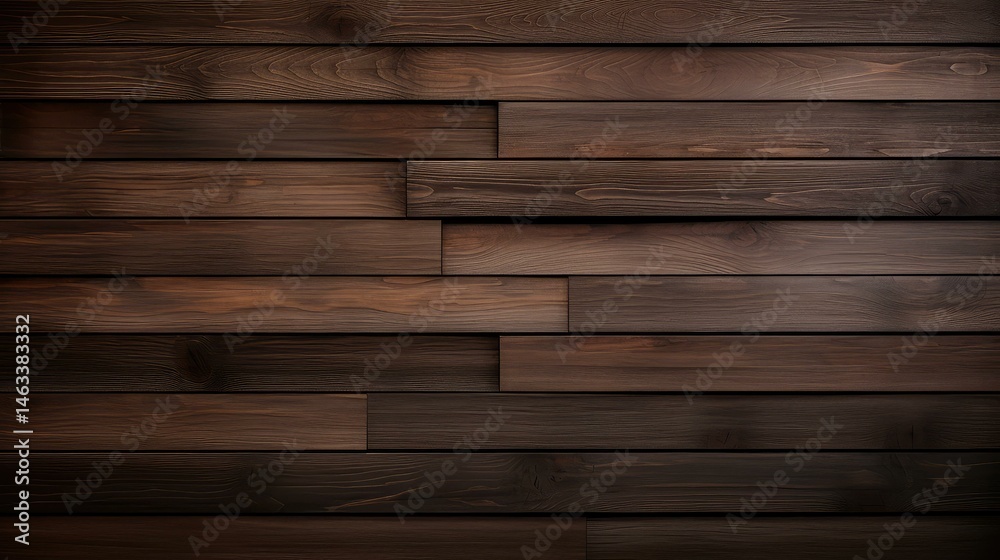 Naklejka premium continuity dark wood plank texture