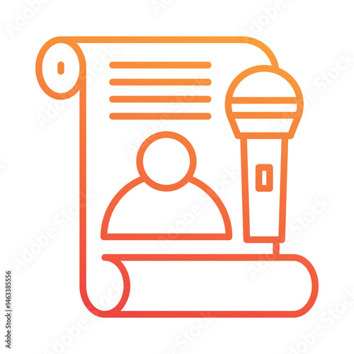 Journalist Icon