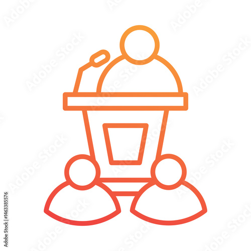 Press Conference Icon