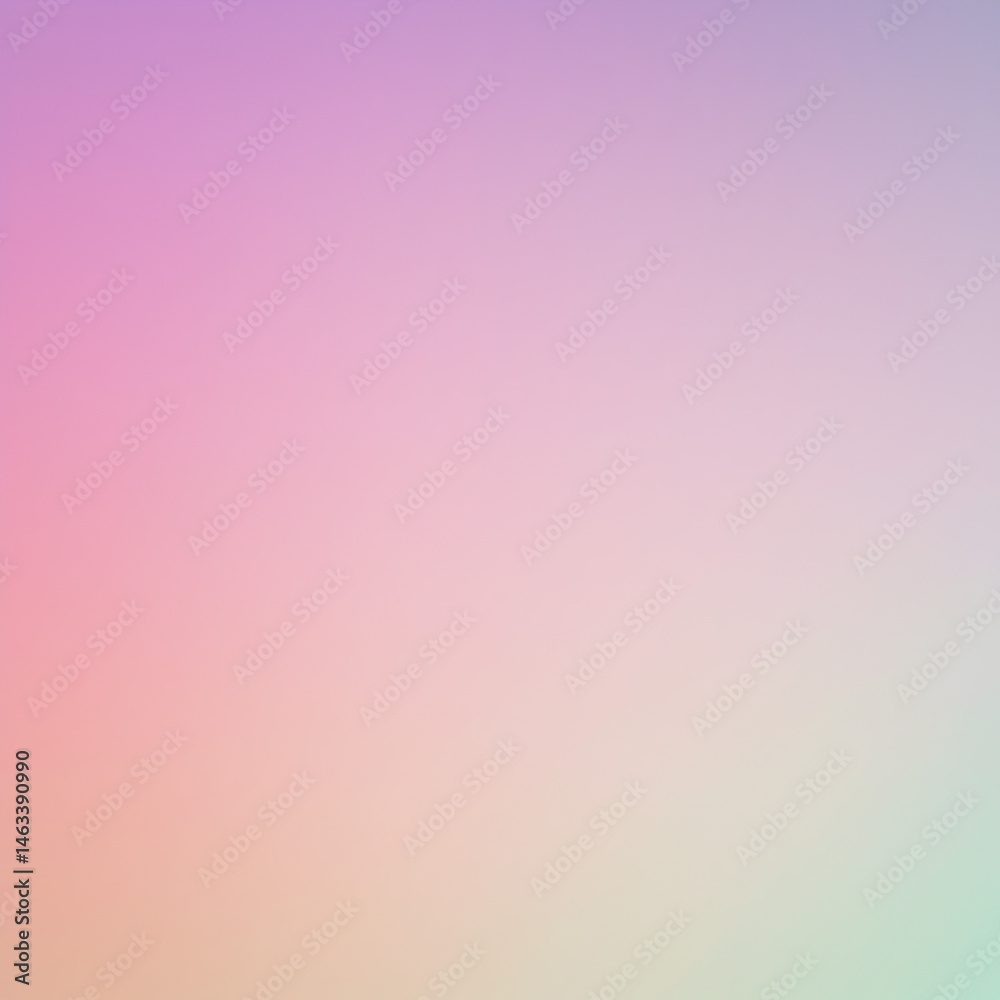 Abstract Background Illustration Displays Soft Pastel Colors and Gradient Design