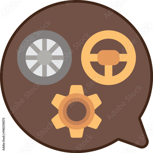 specification illustration on a white background     