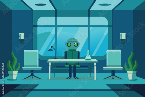 amphibious alien s water chamber office with 