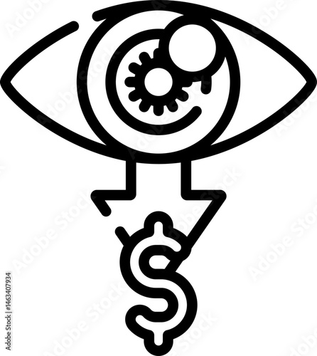 viewers illustration on a white background     