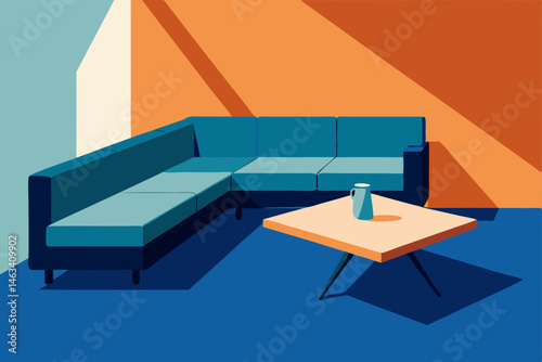 corner couch office with deep cushions 