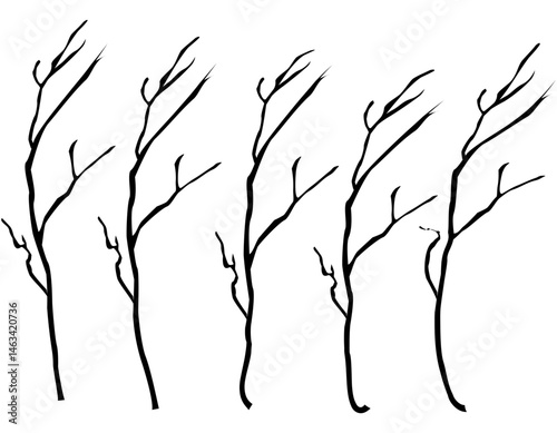twig template vector design illustration mono color