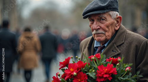 Commemoration of Allied Veterans on May 8 during World War II reenactment in Europe
