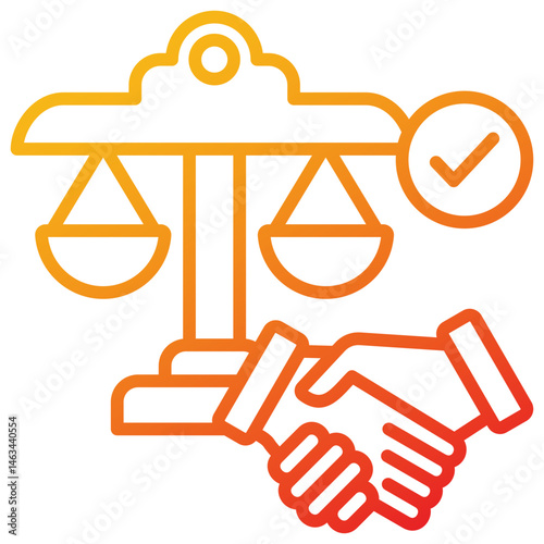 Contract Law Icon
