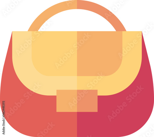 clutch (2) illustration on a white background    
