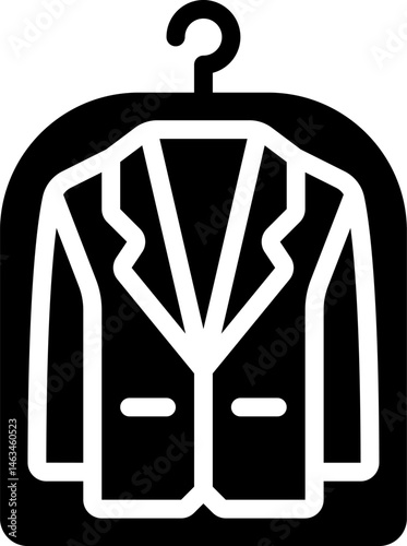 dry cleaning illustration on a white background     