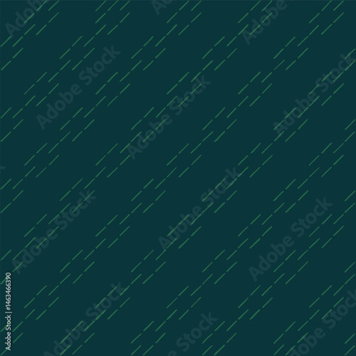green diagonal lines of hand drawn stripes. teal blue repetitive background. folk decorative art. vector seamless pattern. retro fabric swatch. geometric wrapping paper. textile design template