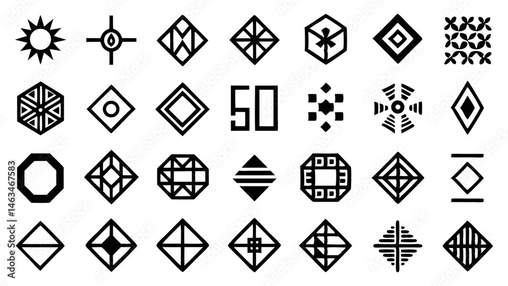 Flat decorative geometric line designs that bring a sleek modern feel to branding web design marketing visuals and layout enhancements for creatives Flat decorative geometric line designs that bring a sleek modern feel to branding web design marketing visuals and layout enhancements for creatives