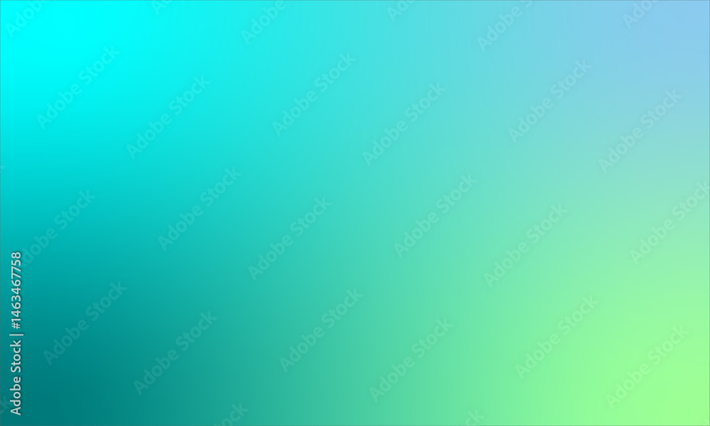 Fototapeta premium Vibrant Gradient Background with Cyan | Modern and Stylish Design