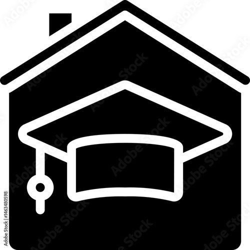 homeschooling illustration on a white background     