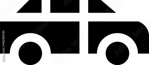 limousine illustration on a white background     
