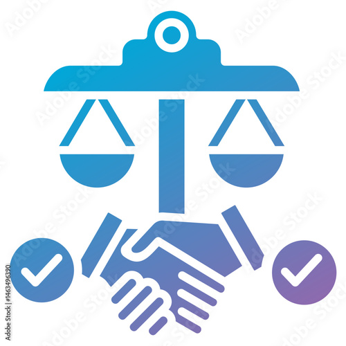 Legal Contract Icon