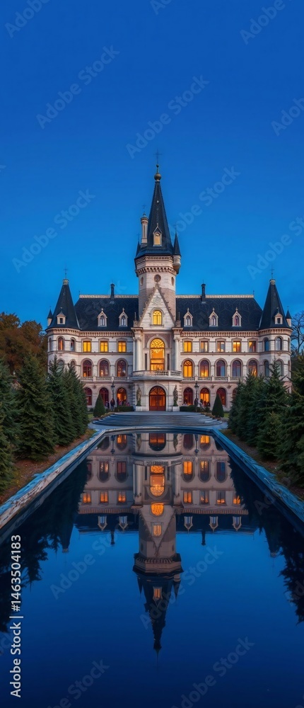 Fototapeta premium A Castle Background