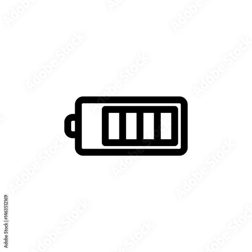 Battery Icon silhouette Art