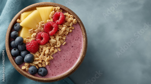 Fruit Smoothie Bowl: This v...