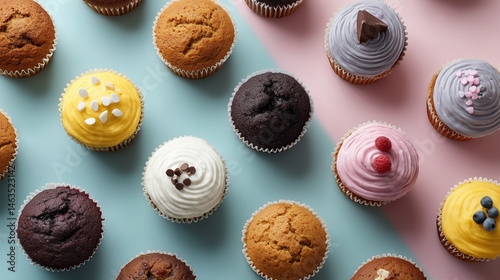 Cupcake Assortment: A vibra...