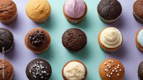 Delectable Cupcake Array: A...