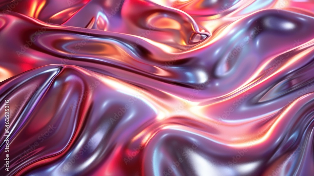 Fototapeta premium Abstract Liquid Fabric Texture