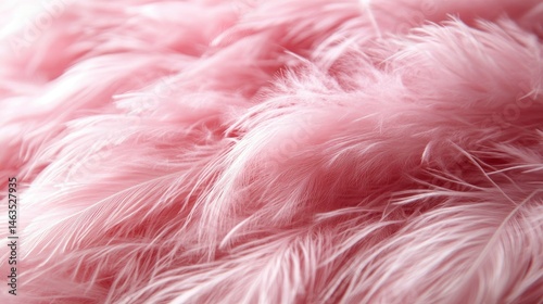 Soft Pink Ostrich Feathers Background Texture