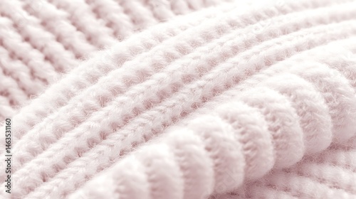 Delicate pink knit texture with a soft, inviting, and slightly blurred effect