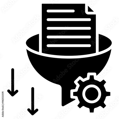 Data Filtering Icon