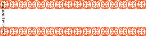 Elegant floral seamless pattern with intricate symmetrical designs. Perfect for wallpaper, fabric, textile, wrapping, background, or decorative use in digital and print projects.