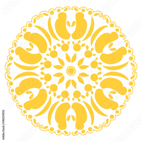 abstract floral background tiles design vector