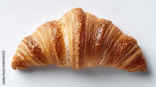 Golden Croissant: A close-u...