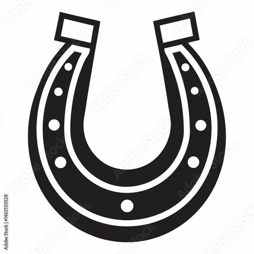 horseshoe vector illustration