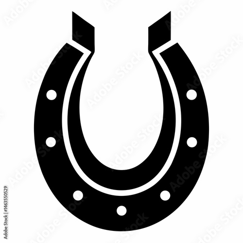 horseshoe vector illustration