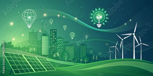 Green Cityscape Sustainable...