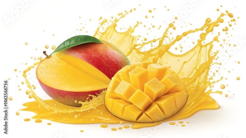Mango Splash Juicy Whole an...