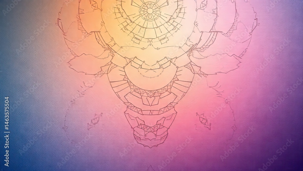 Obraz premium abstract background with glowing lines, sparkling light, absolute waves, mesh gradient wave background