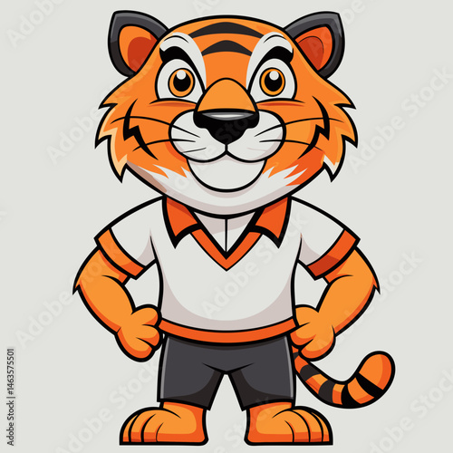 tiger cartoon character
