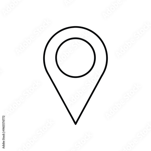 vector map pointer icon