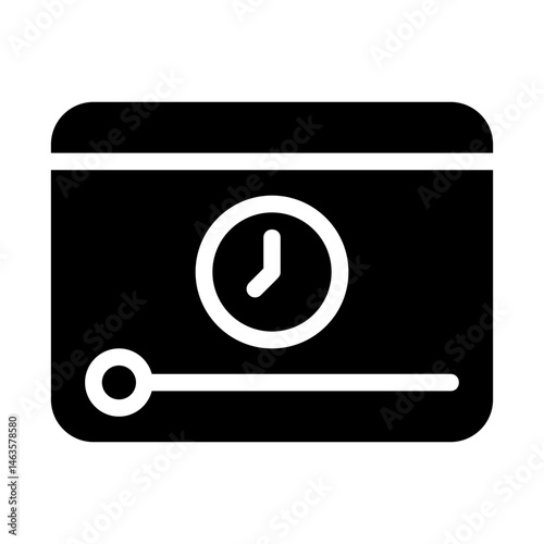 Watch History Solid Icon