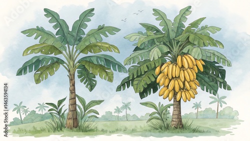 Watercolor Illustration Two...
