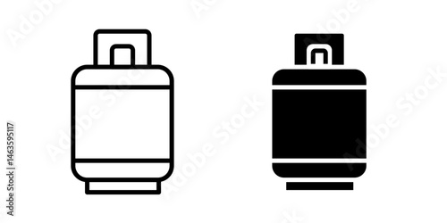 LPG icon sign symbol design.