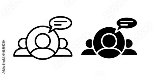 Expert opinion icon sign symbol design.