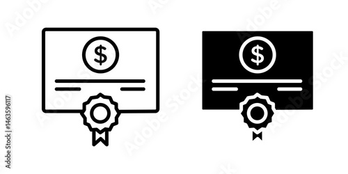 Bonds icon sign symbol design.