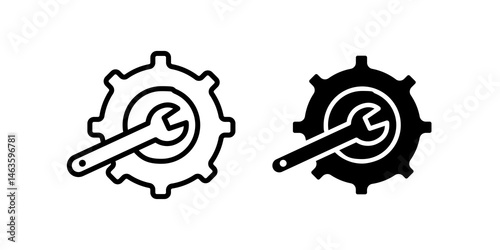 Customized icon sign symbol design.