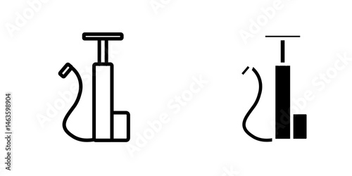 Air pump icon sign symbol design.