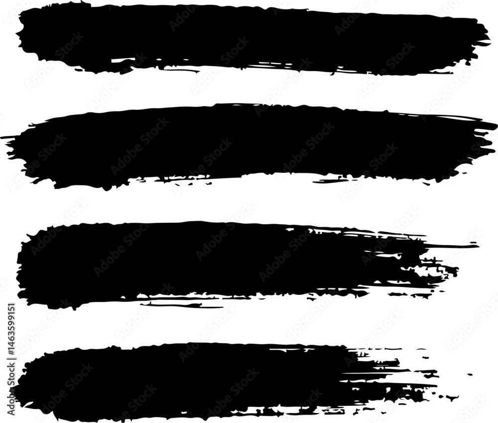Grunge Brush Stroke vector bundle art Grunge Brush Stroke vector bundle art